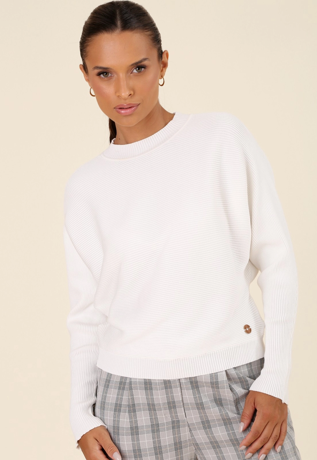 Blusa Tricô Manga Morcego