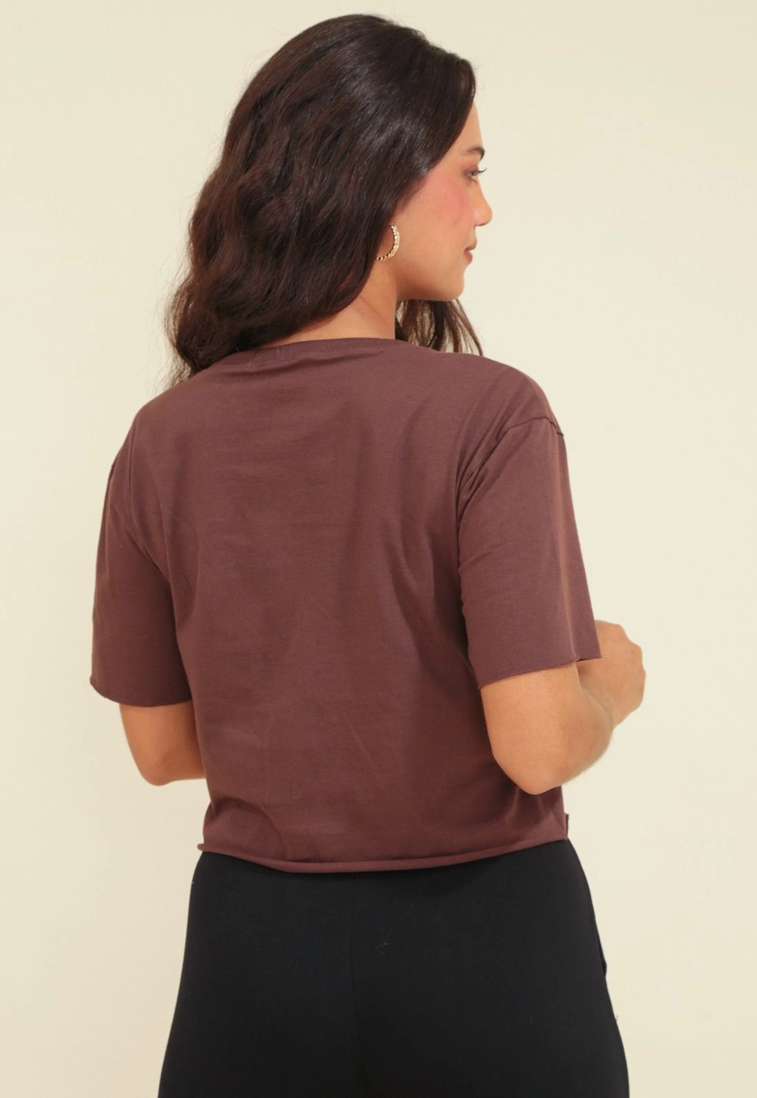 Blusa T-Shirt Em Meia Malha Com Silk Foil Creative