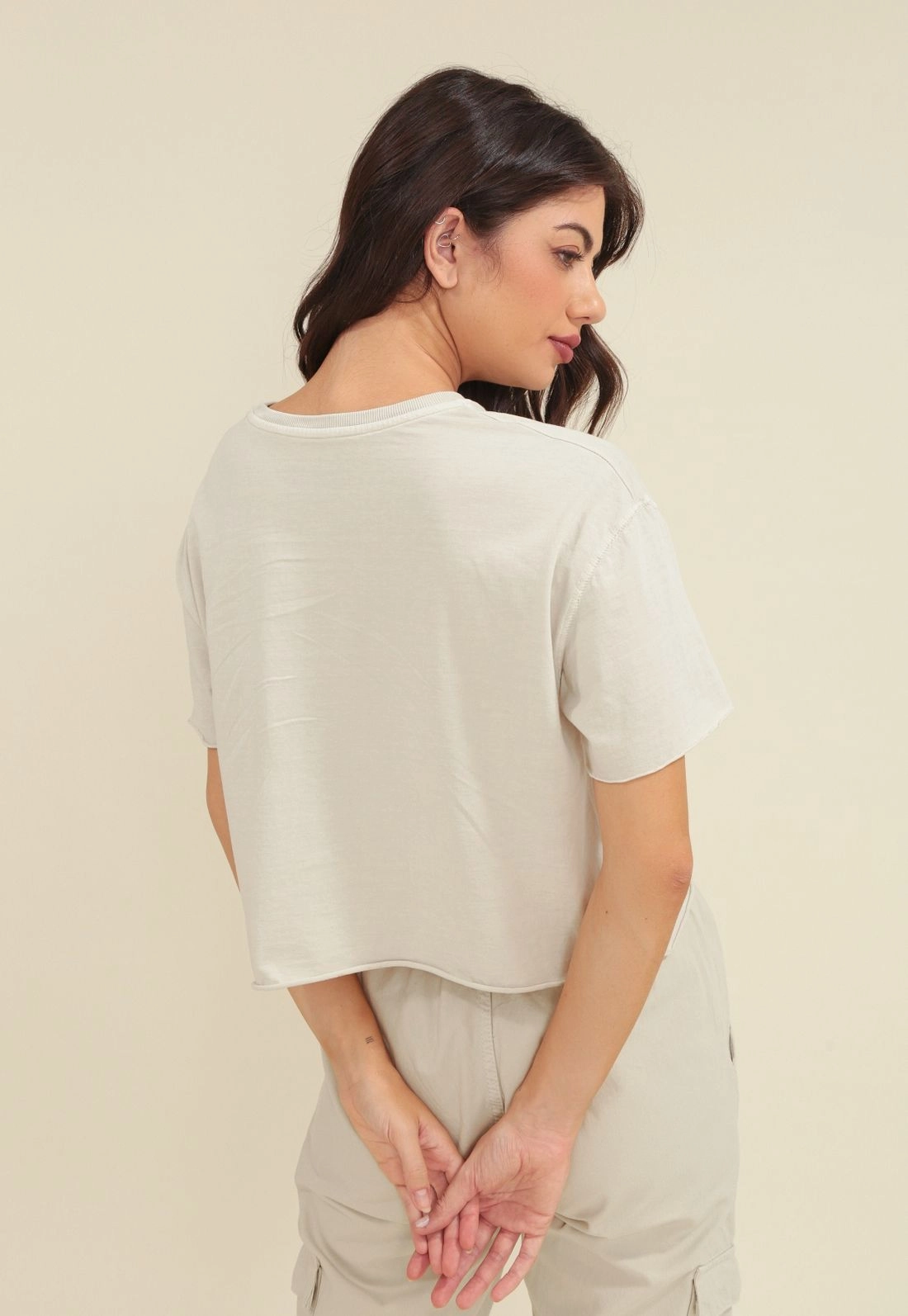 T-Shirt Oversize Malha Estonada 92