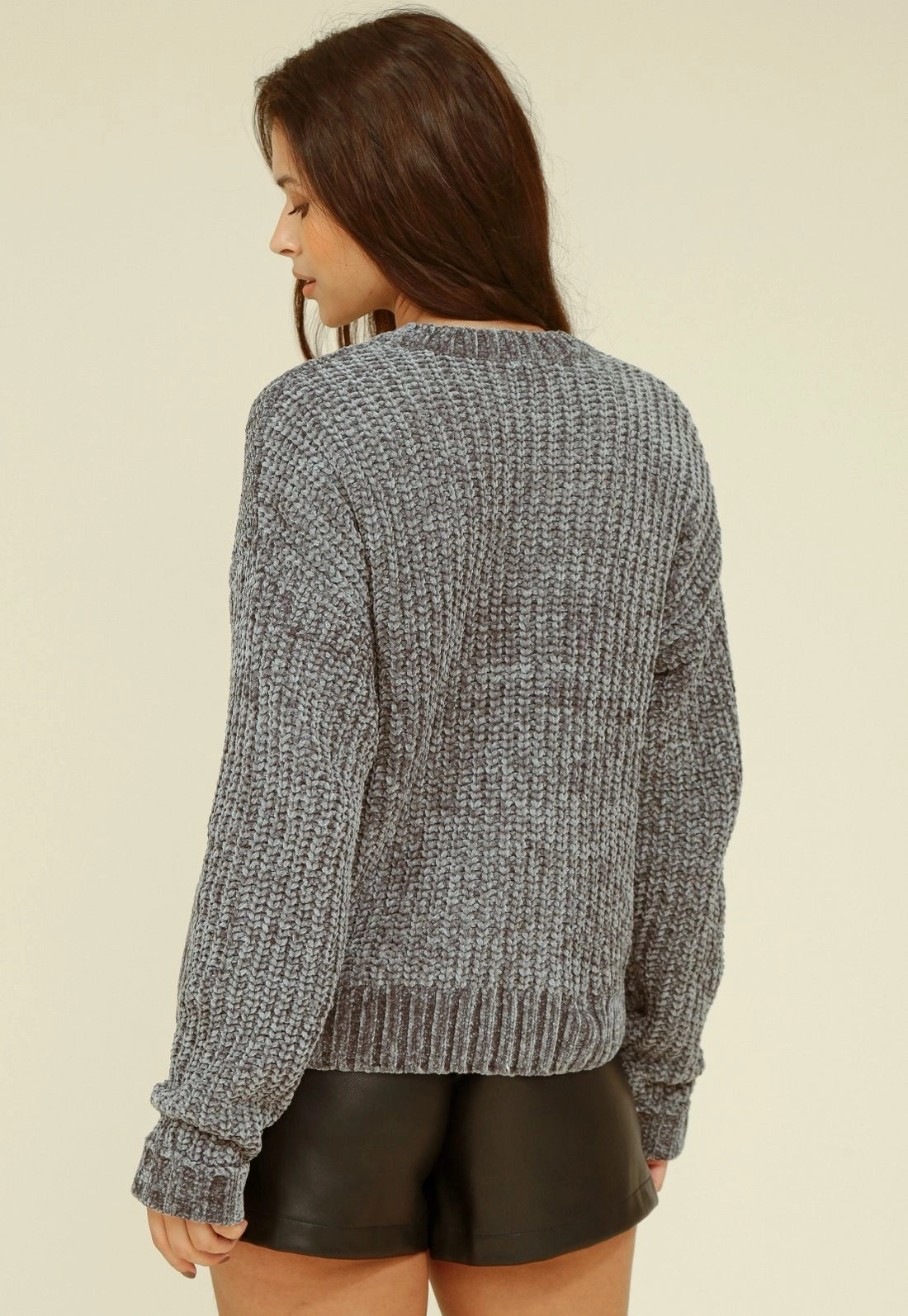 Blusa Tricô Chenille