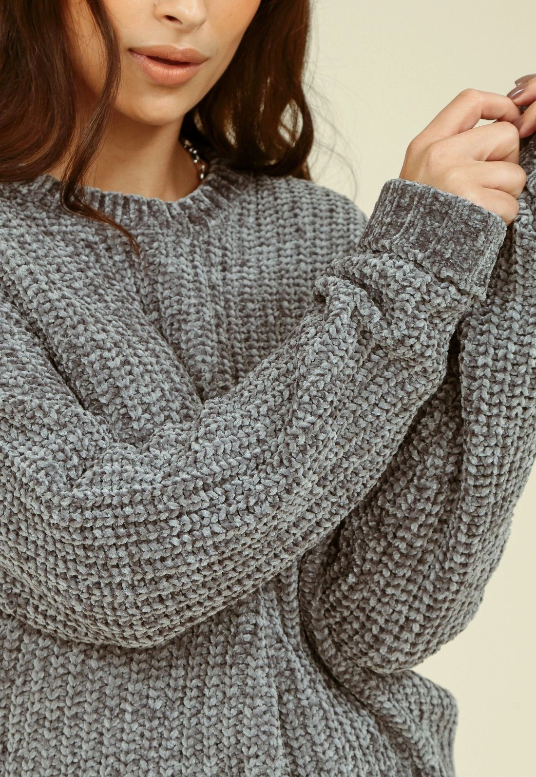Blusa Tricô Chenille