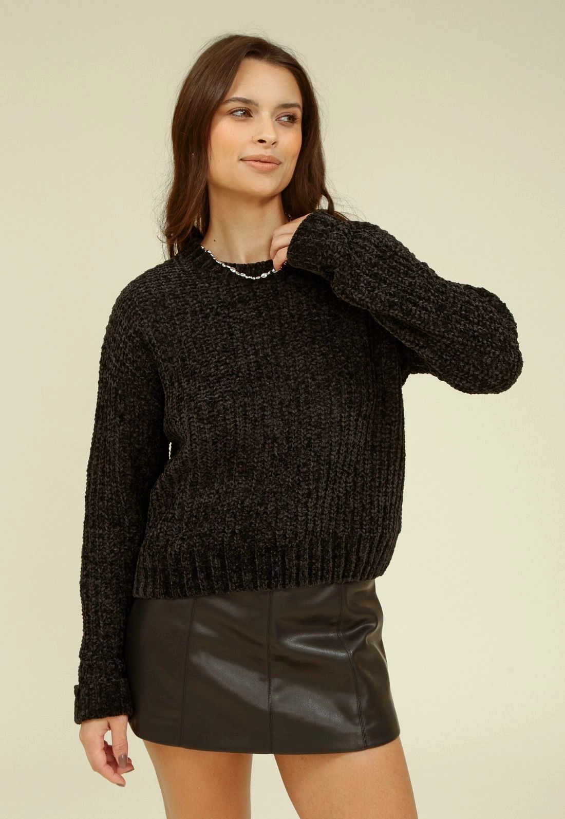 Blusa Tricô Chenille
