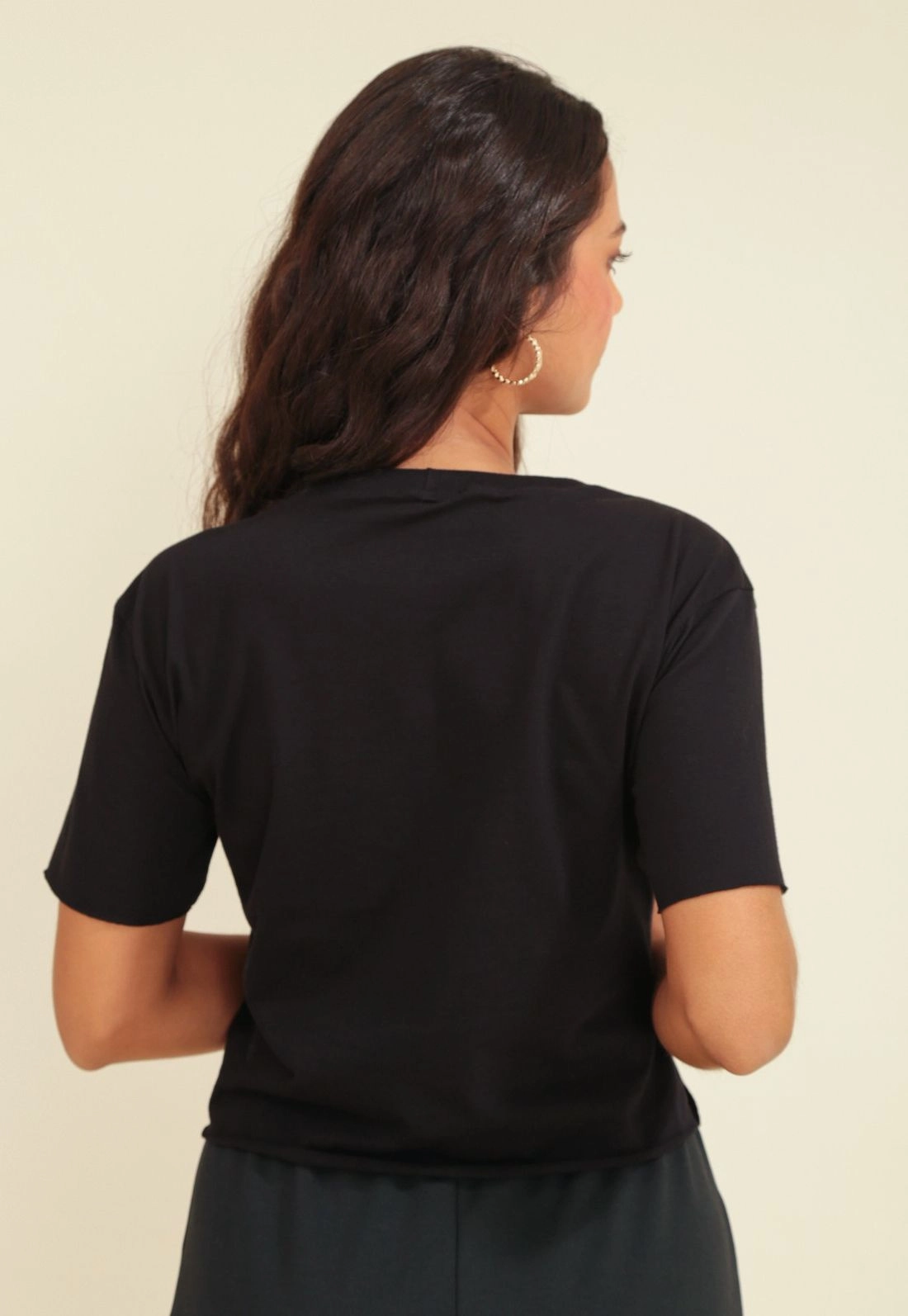 Blusa T-Shirt Em Meia Malha Com Silk Foil Everything