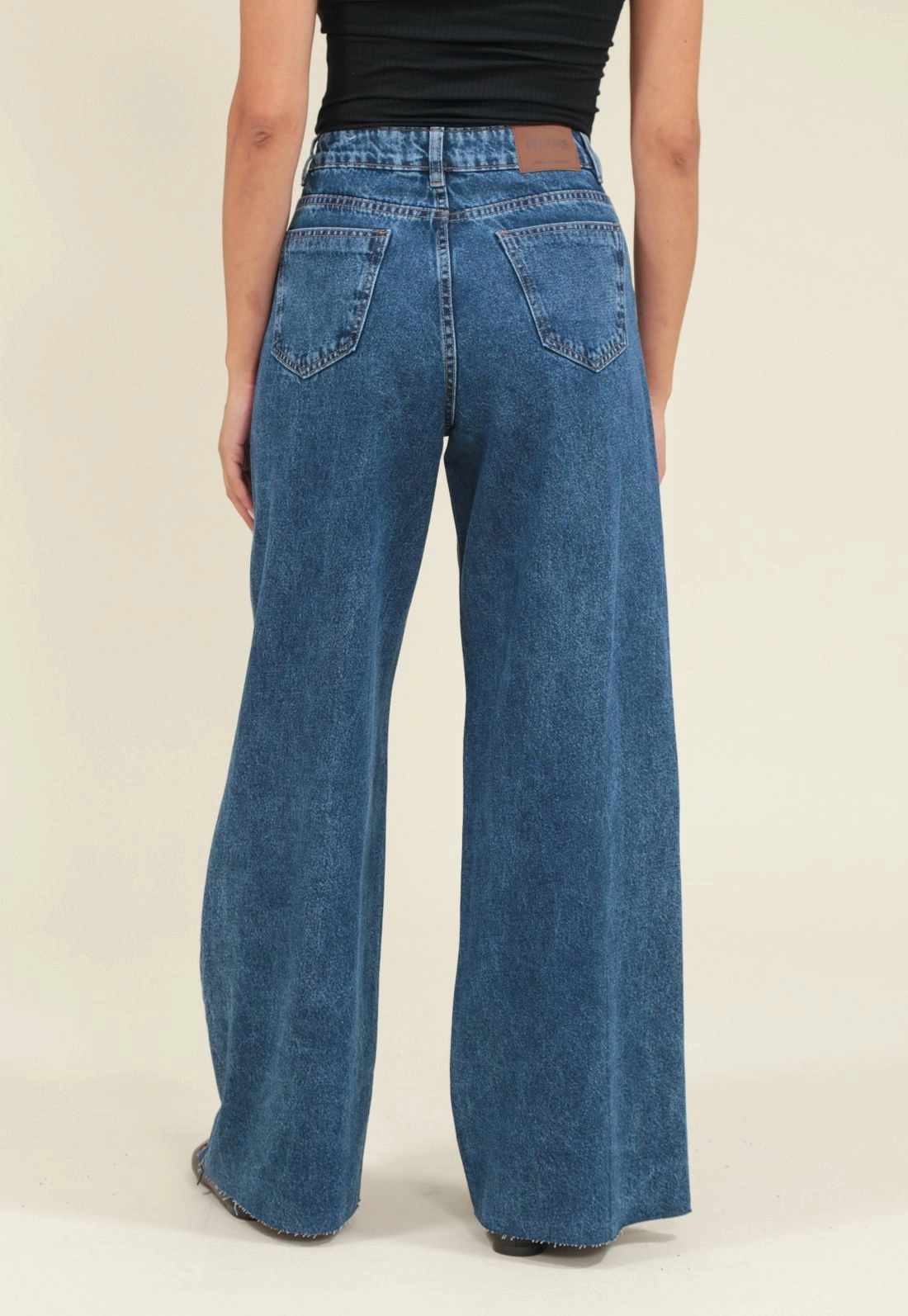 Calça Jeans Pantalona 34/44