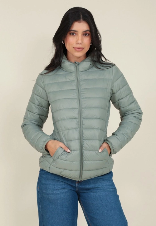Jaqueta Nylon Básica Matelassê