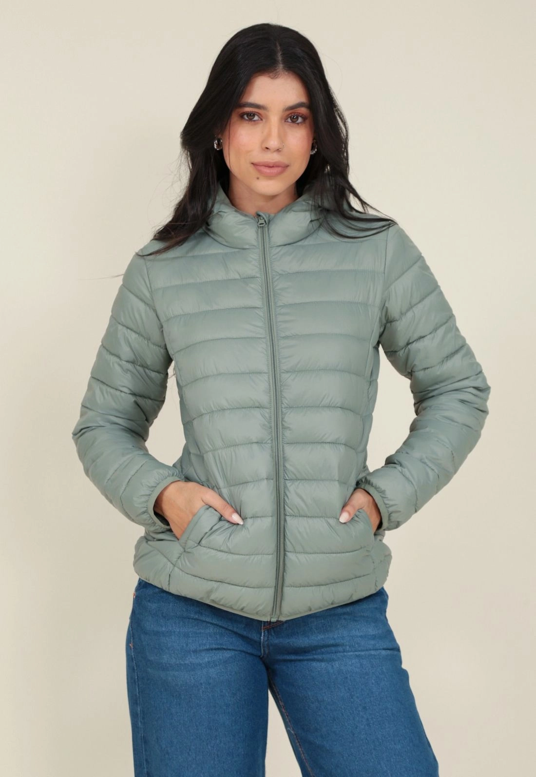 Jaqueta Nylon Básica Matelassê