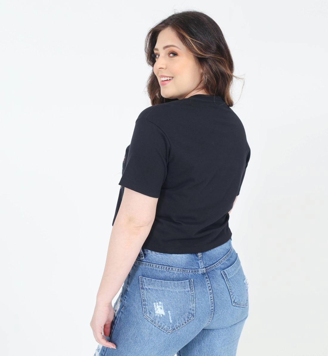 Blusa Cropped Powerful