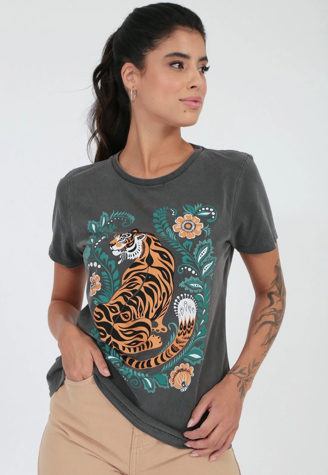 Blusa T-Shirt Fearless