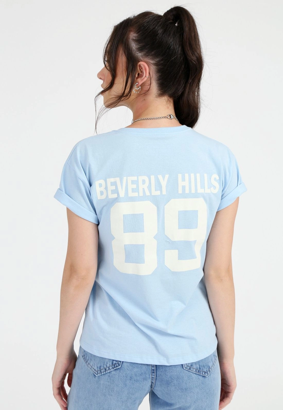 Blusa T-Shirt Manga Curta Numero