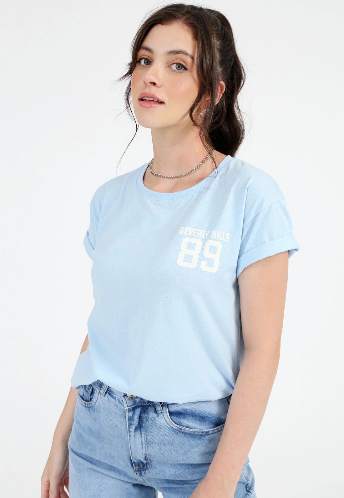 Blusa T-Shirt Manga Curta Numero