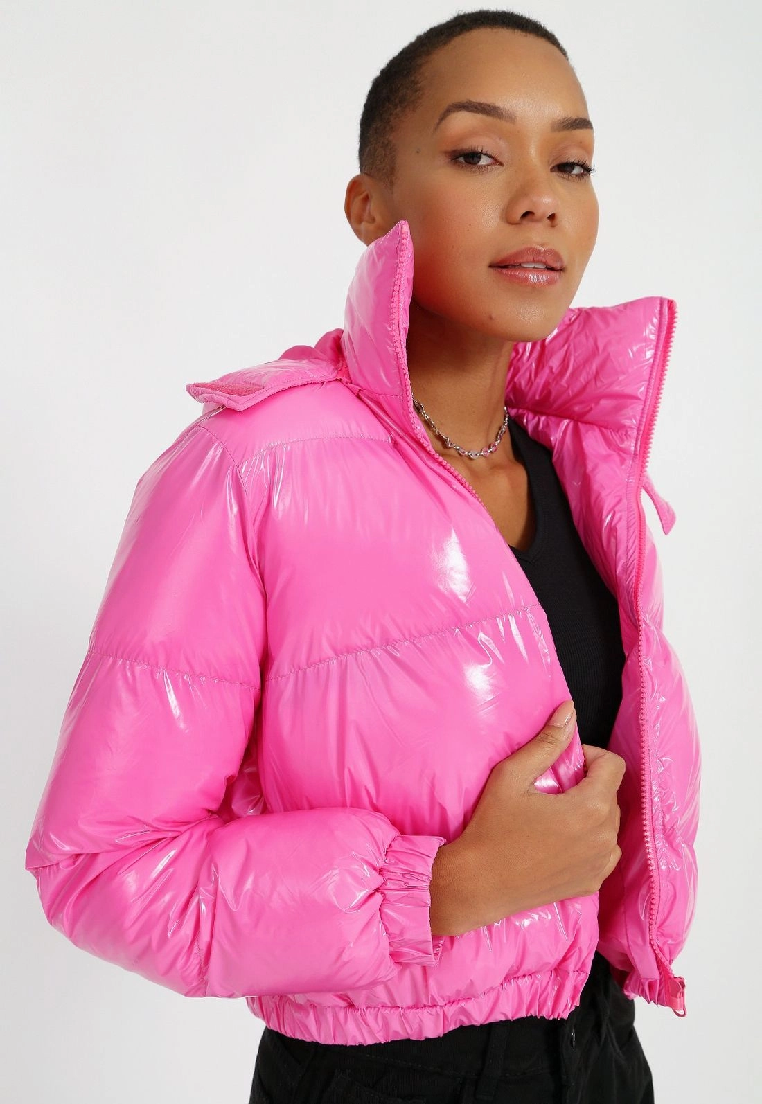 Jaqueta Nylon Vinil Puffer