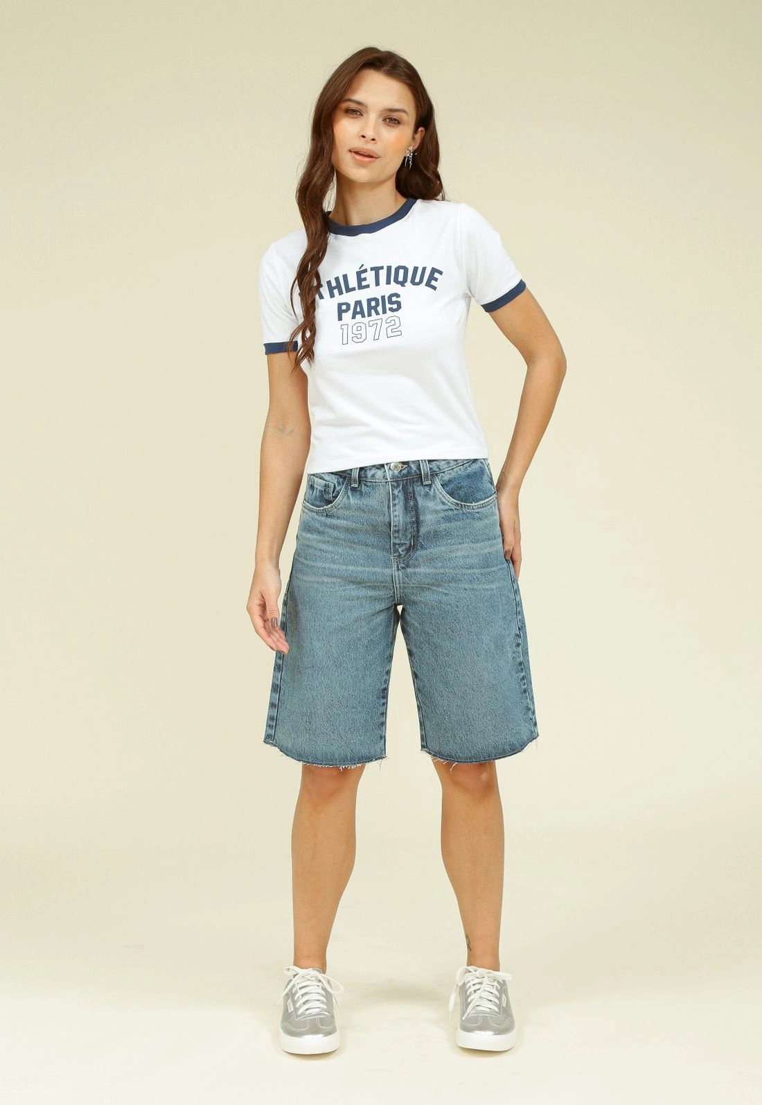 Blusa Em Cotton Manga Curta Atlhetique