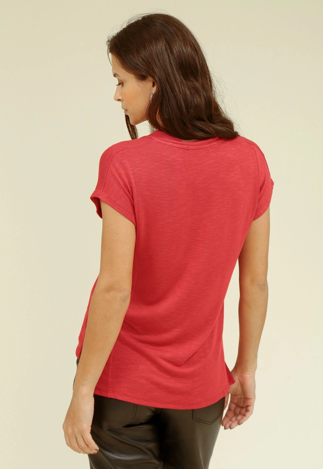 Blusa Malha Flame Decote V