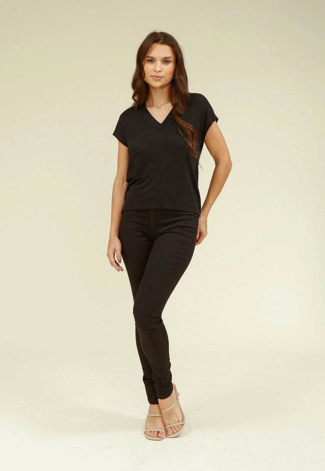 Blusa Malha Flame Decote V