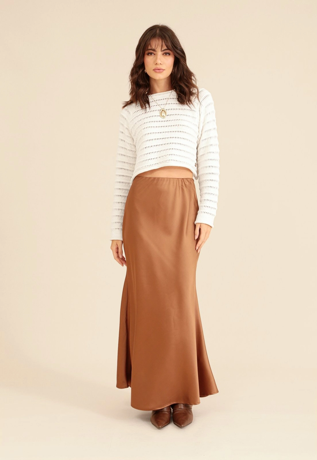 Blusa Tricô Chenile Vazado