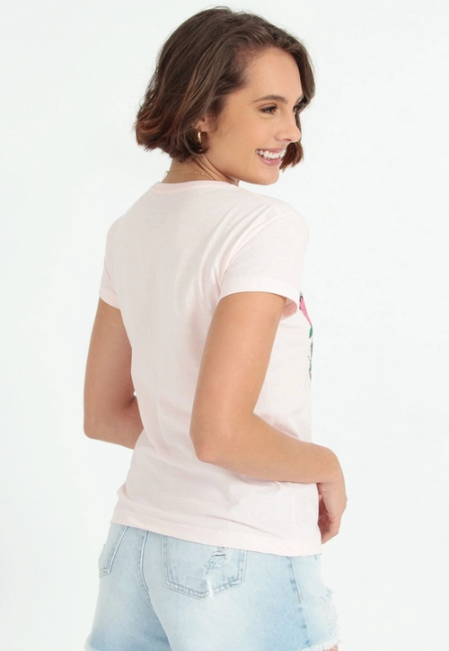 Blusa T-Shirt Onça Flores