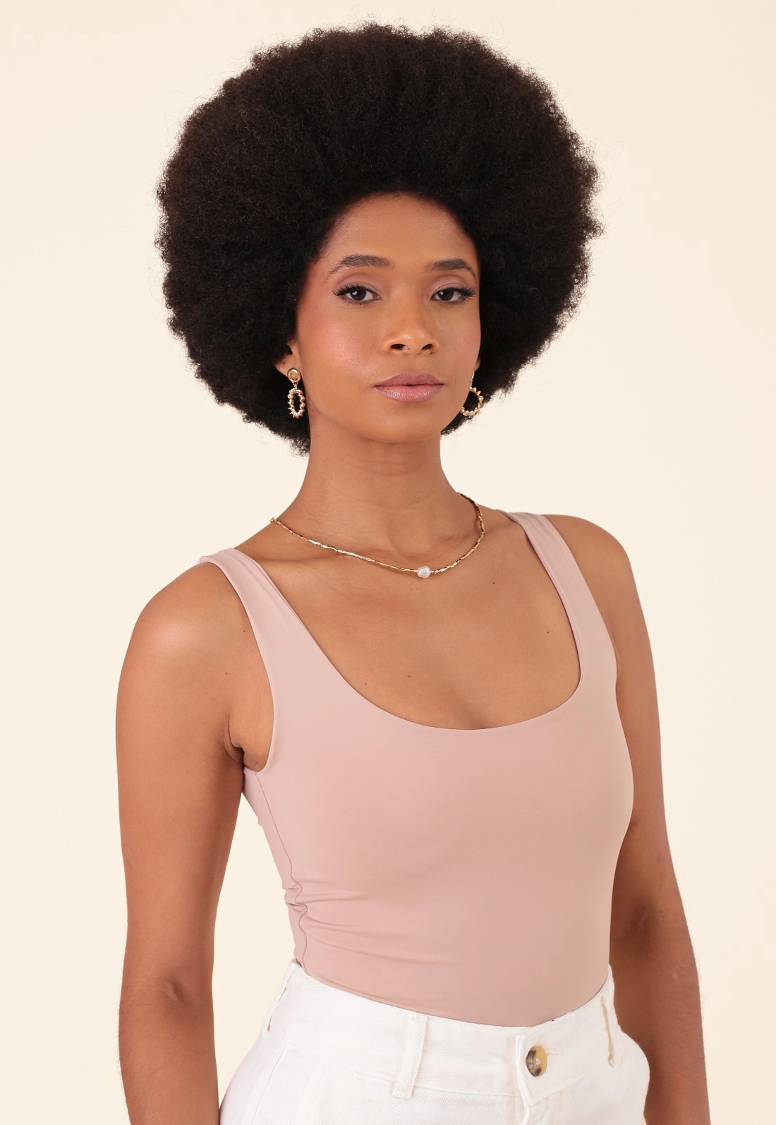 Blusa Regata Em Poliamida