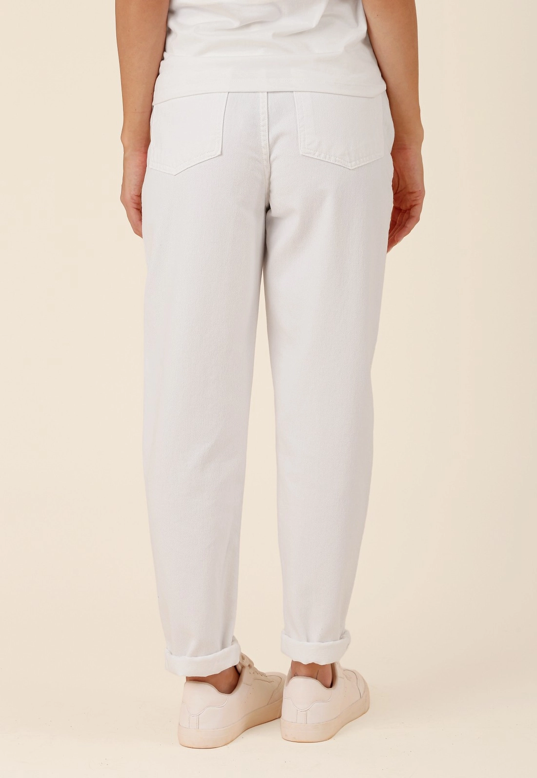 Calça Sarja Mom Com Cinto