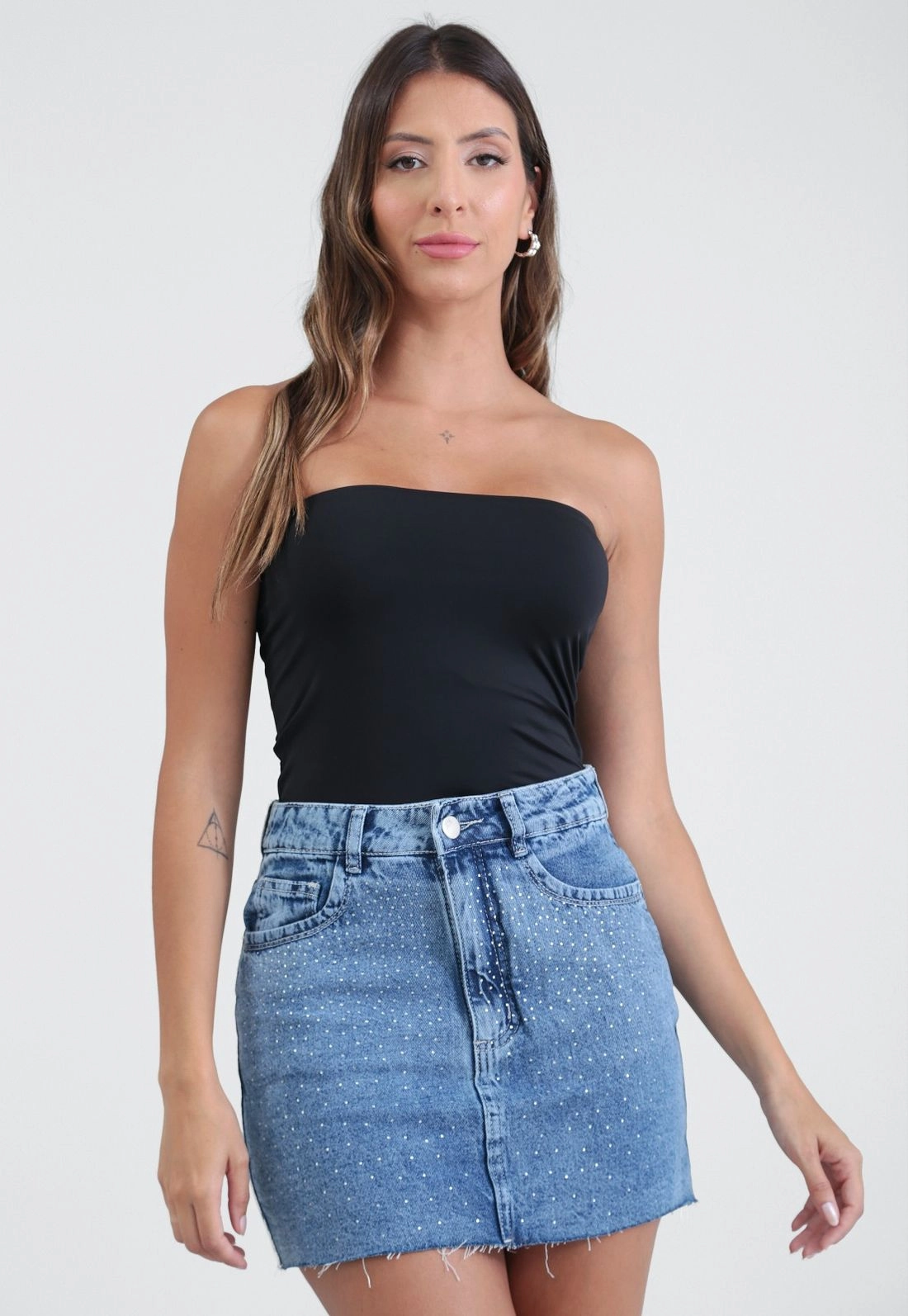 Blusa Tomara Que Caia Poliamida