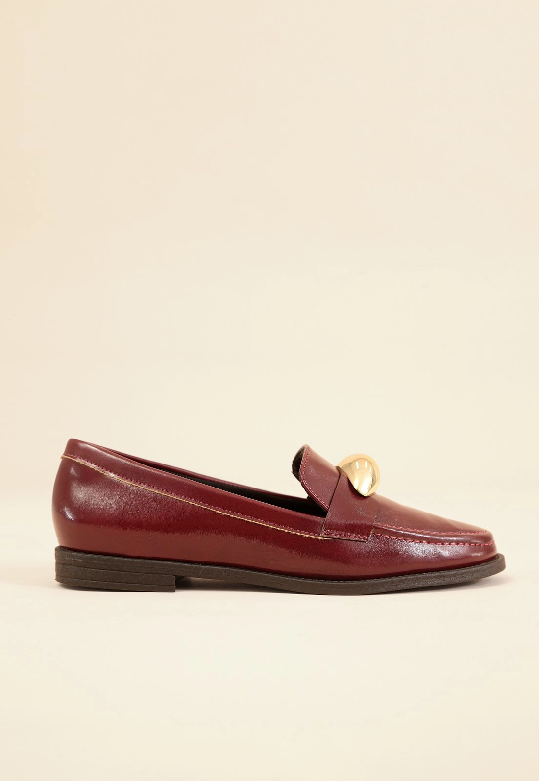 Mocassim Com Detalhe em Metal