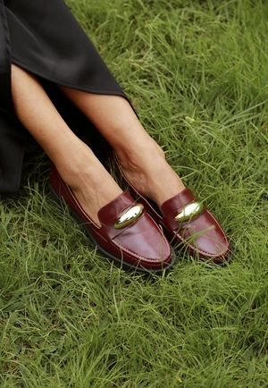 Mocassim Com Detalhe em Metal