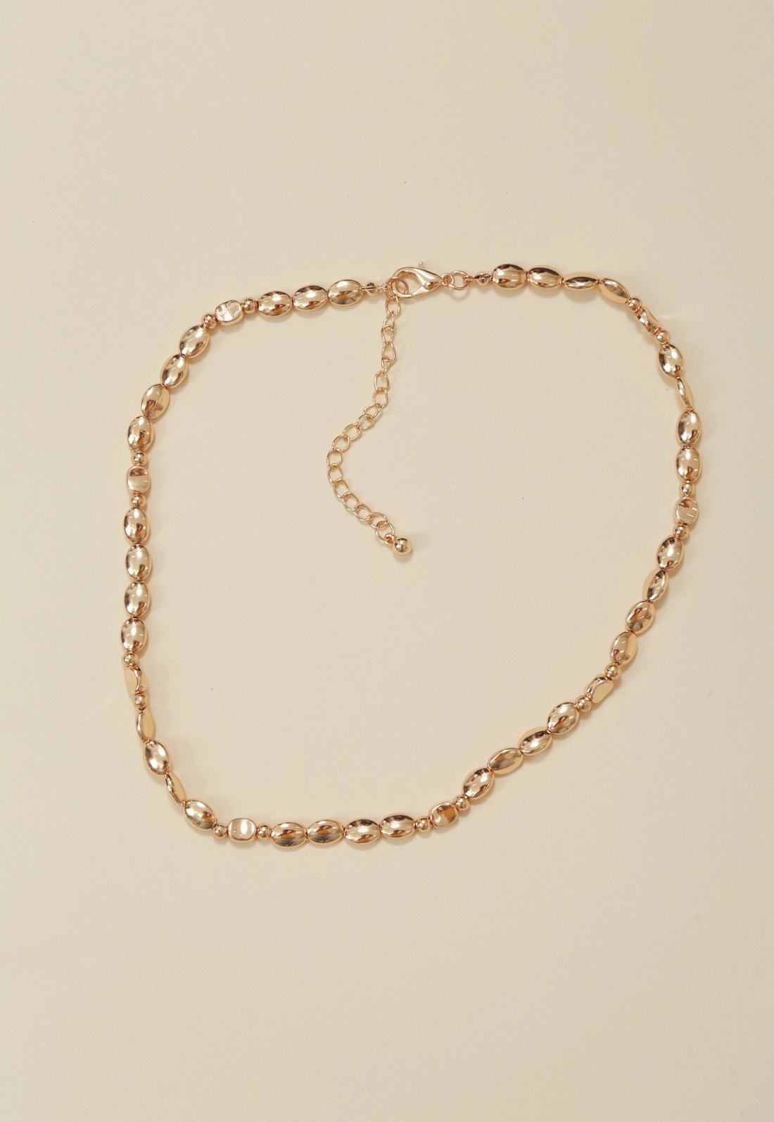 Colar Metal Formas Redondas
