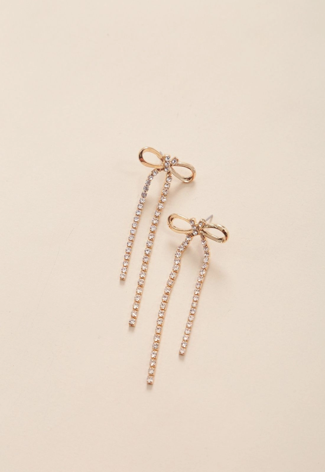 Brinco Laço Strass