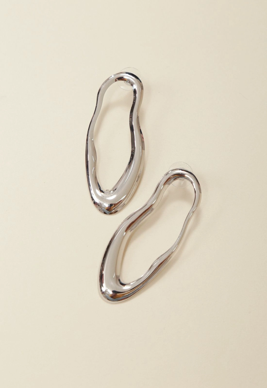 Brinco Oval Orgânico Grande