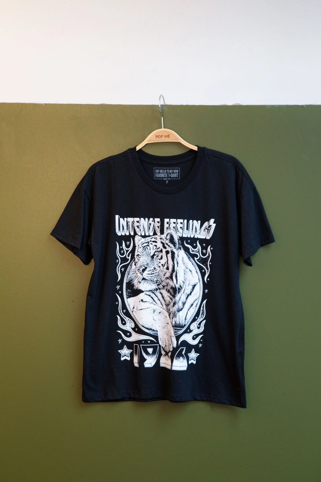 T-Shirt Em Meia Malha Tigre