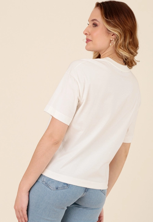 T-Shirt Oversized Em Meia Malha Básica