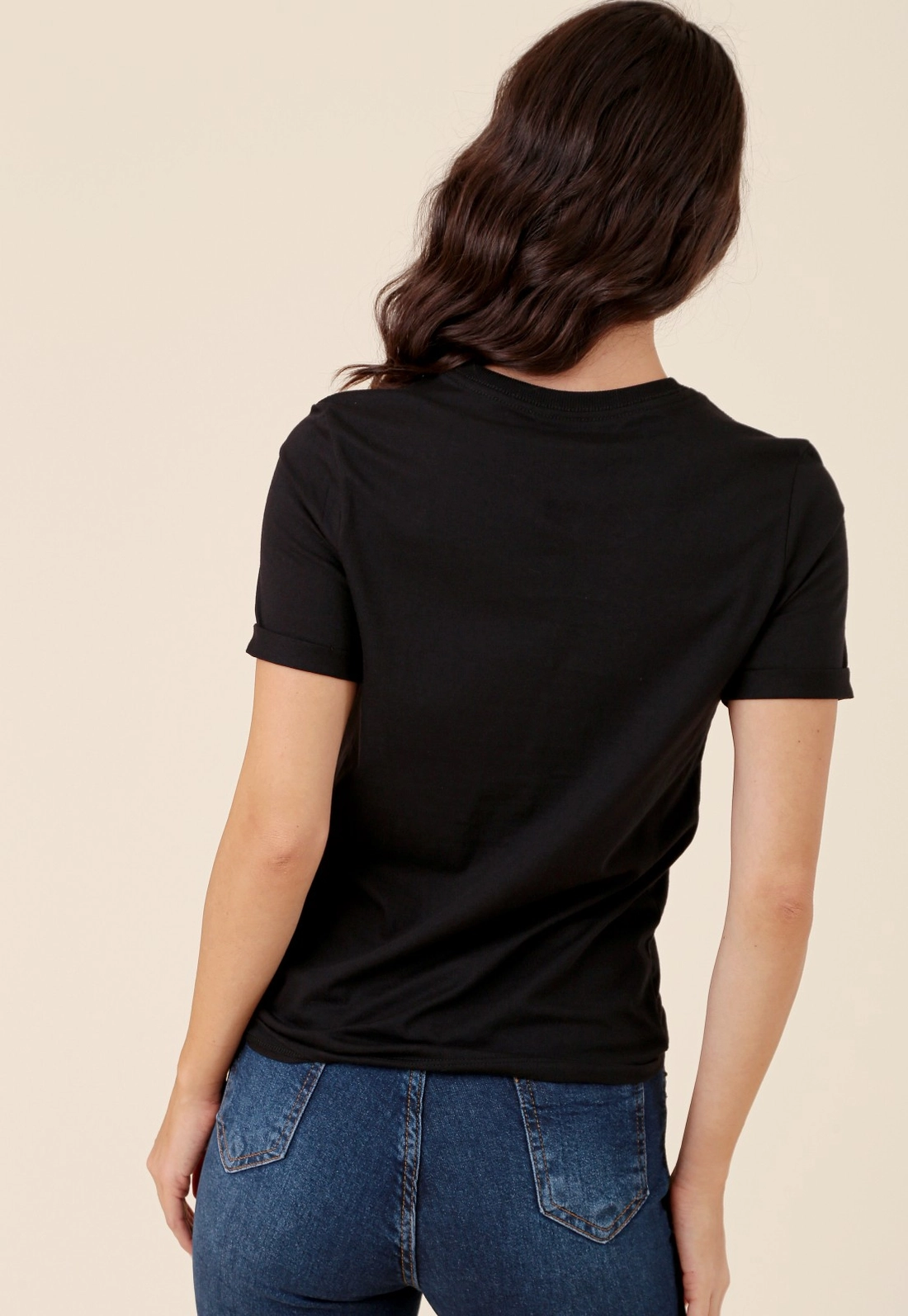 T-Shirt Básica Em Algodão Peruano Decote Redondo