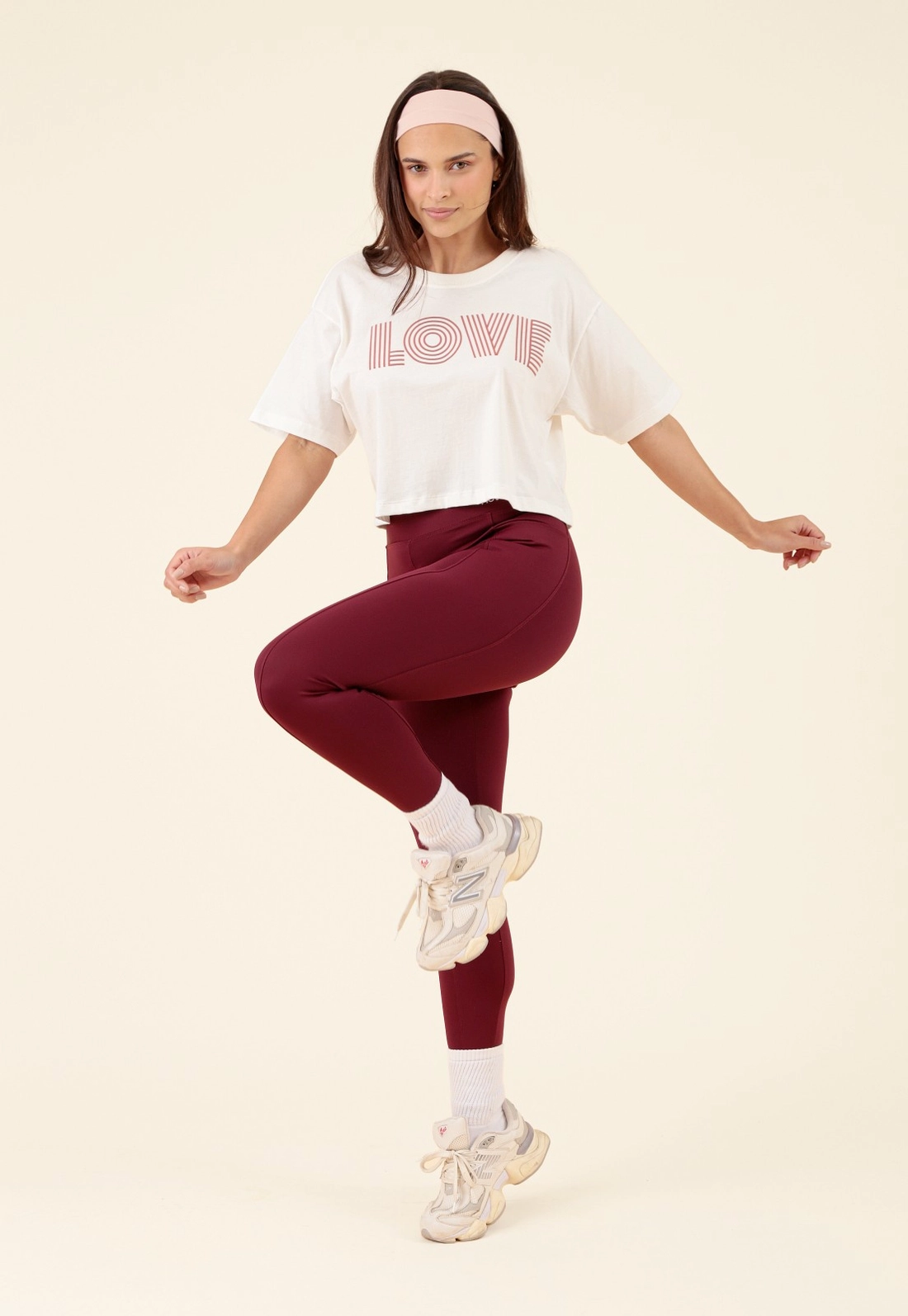 T-Shirt Cropped Em Meia Malha Love