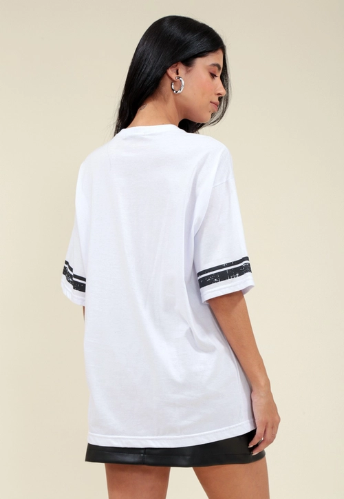 T-Shirt Over Em Meia Malha Harvard