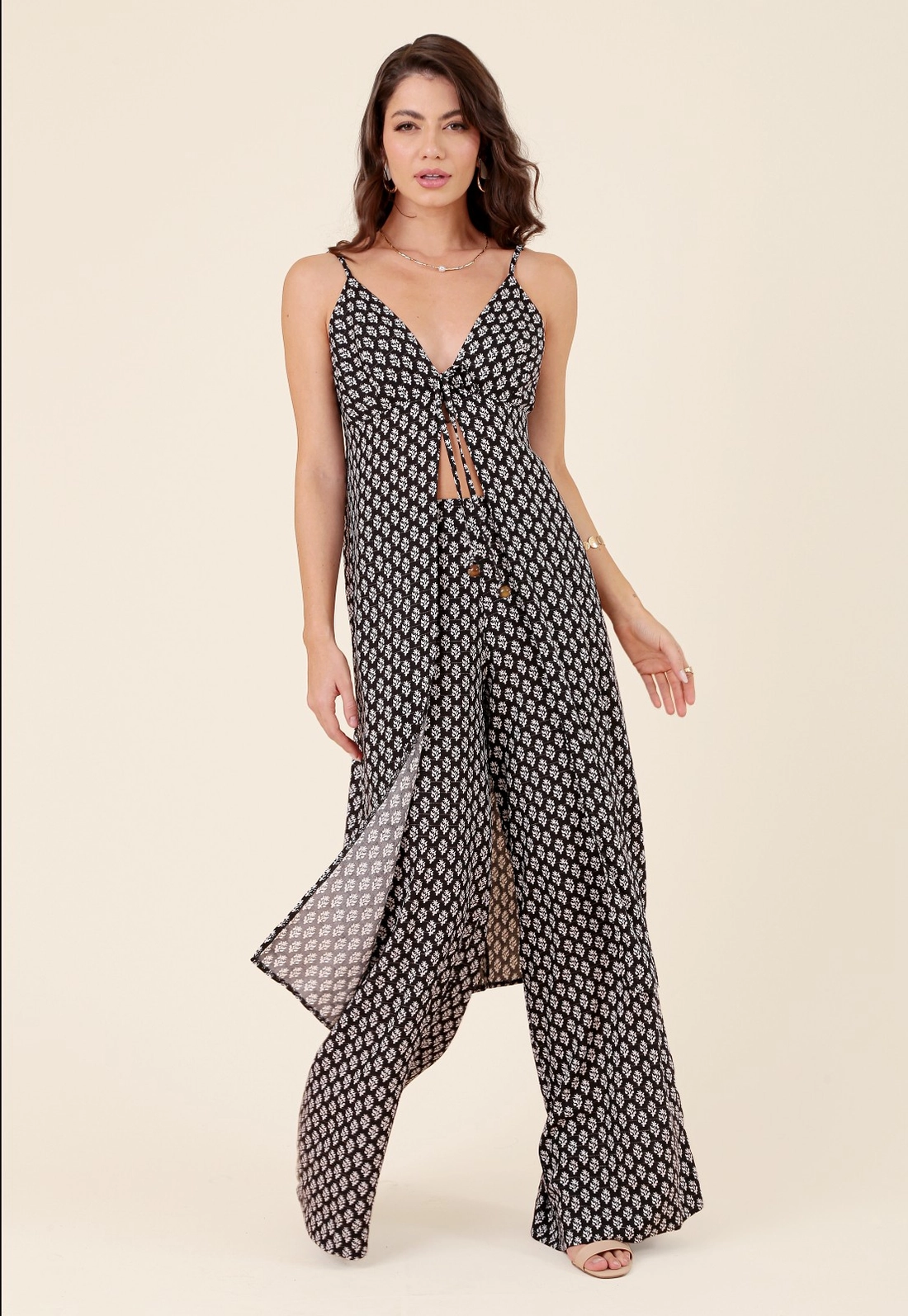 Bata Alongada Em Viscose Com Lurex Alça