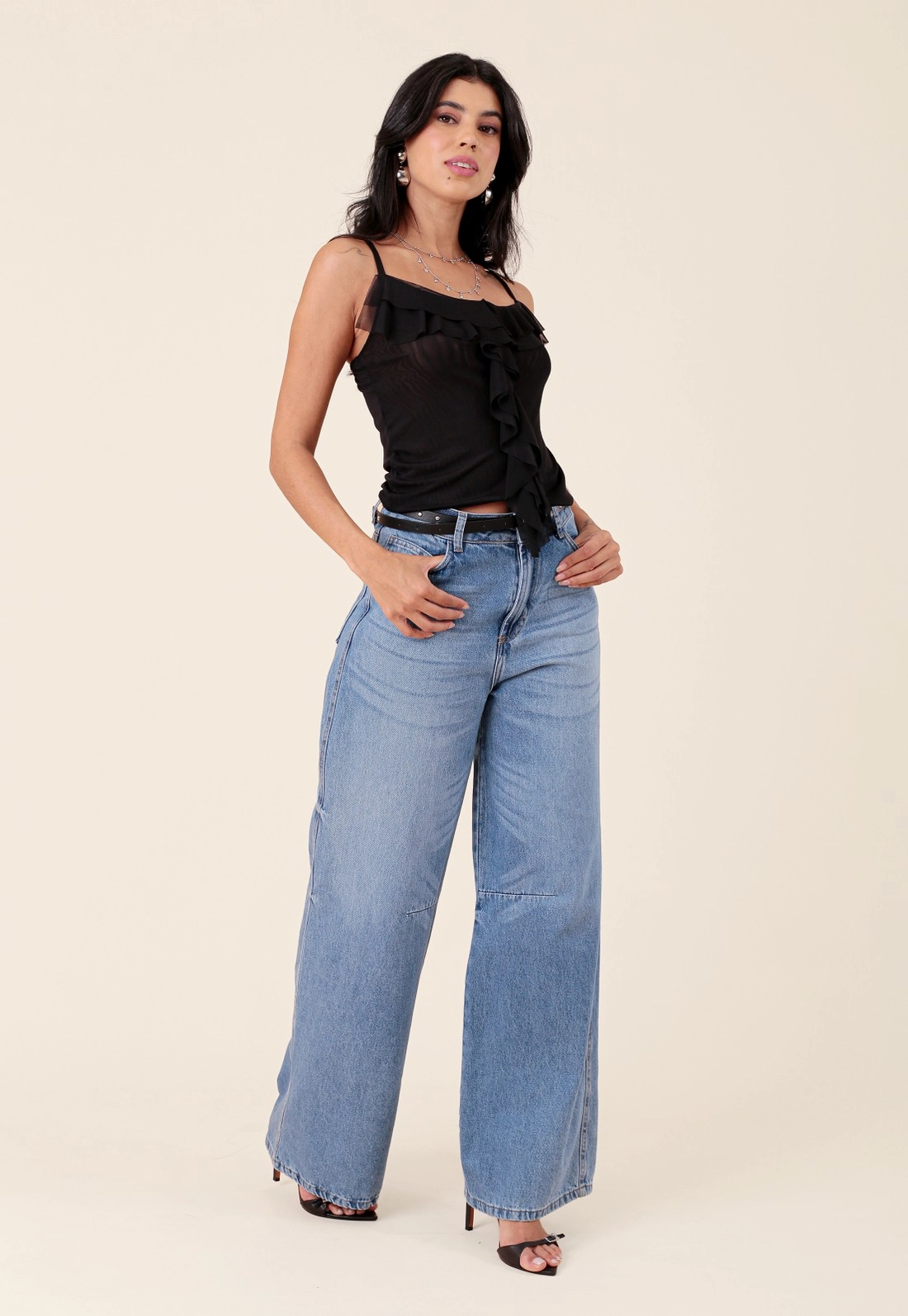 Calça Jeans Skater