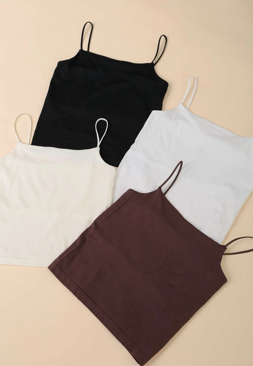 Blusa Regata Em Poliamida Sem Costura