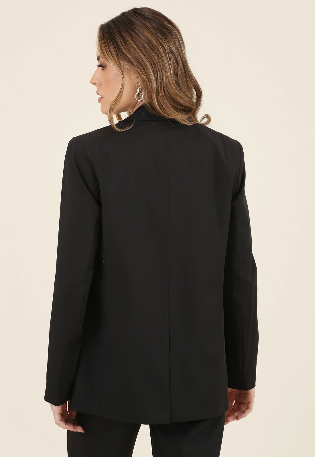Blazer De Alfaiataria Oversized