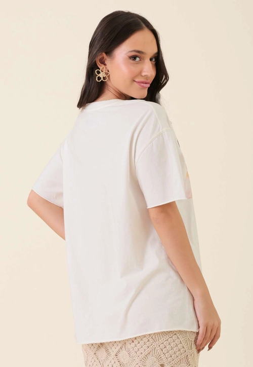 T-Shirt Estonada Oversize Mediterranee