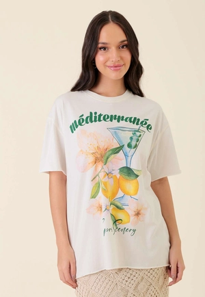 T-Shirt Estonada Oversize Mediterranee