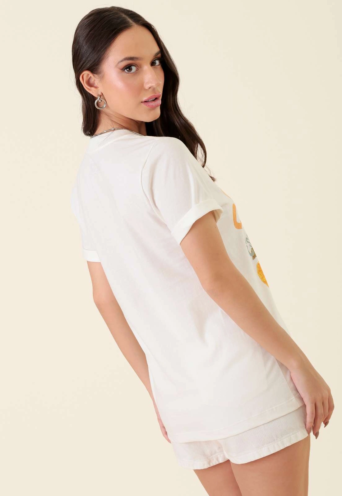 T-Shirt Over Em Meia Malha Seville