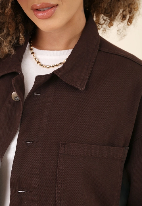 Camisa Overshirt em Sarja Premium