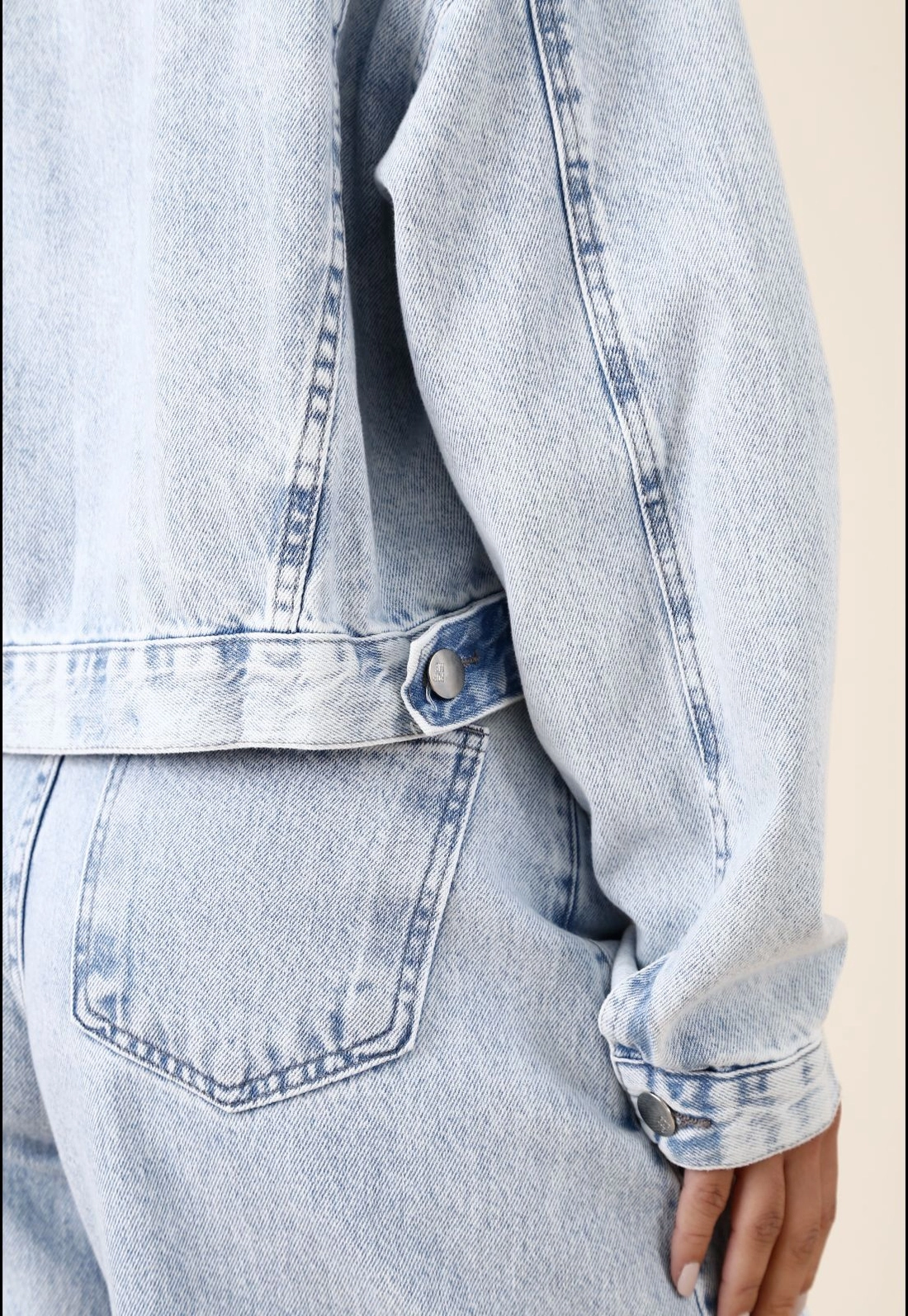 Jaqueta Jeans Oversized