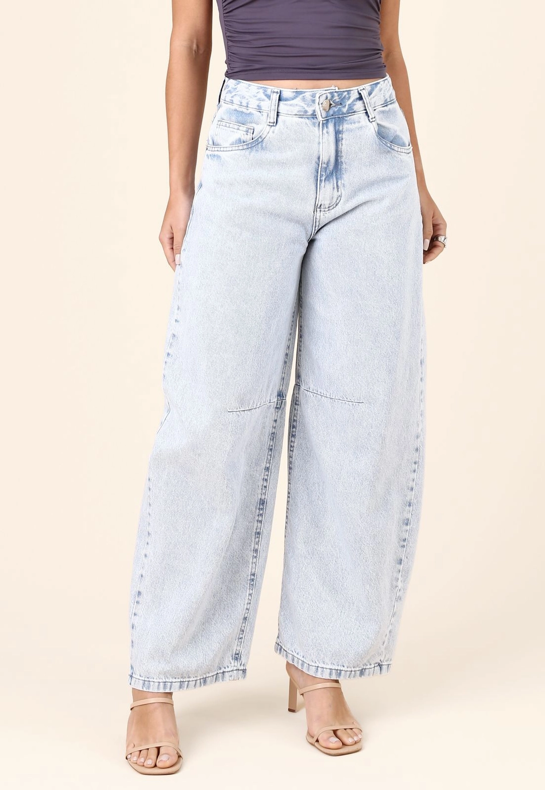 Calça Jeans Balloon