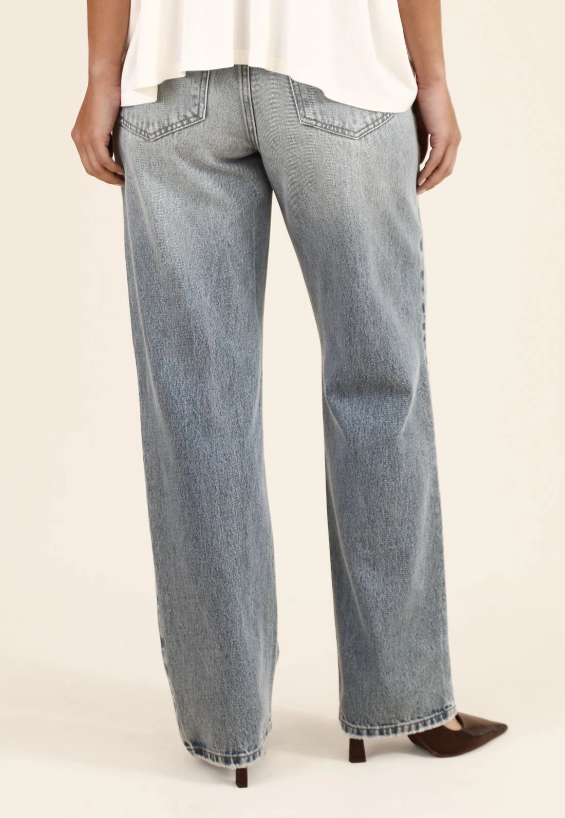 Calça Jeans Reta