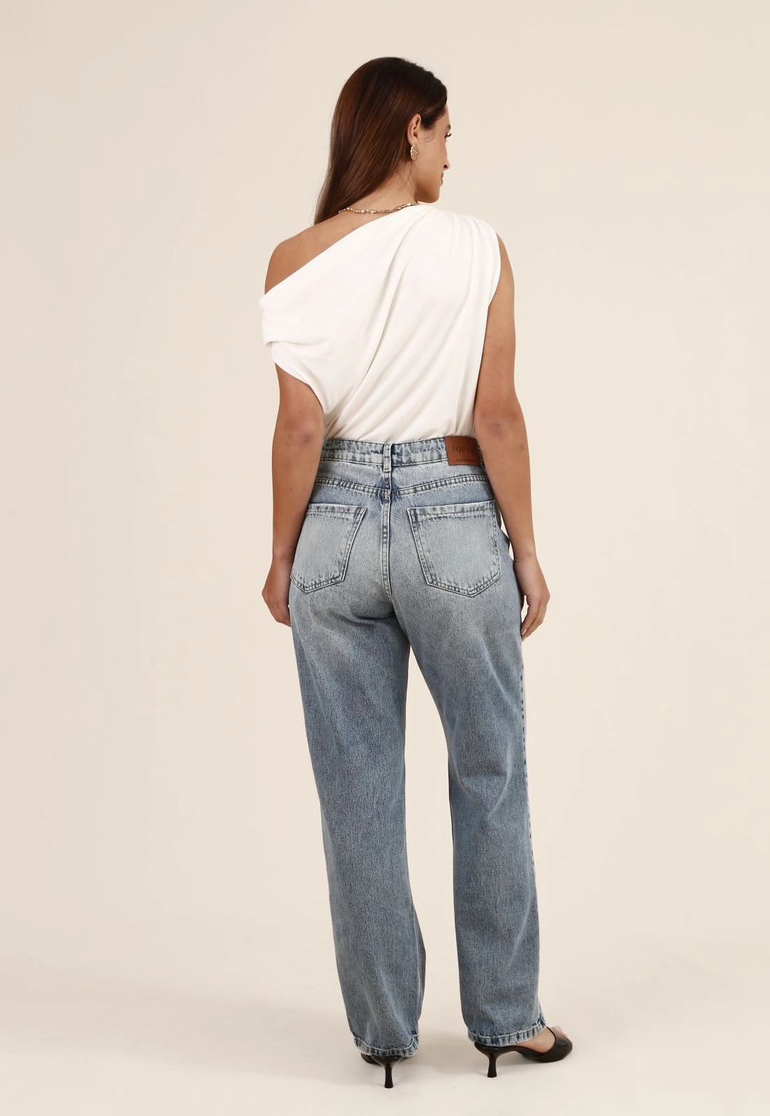 Calça Jeans Reta