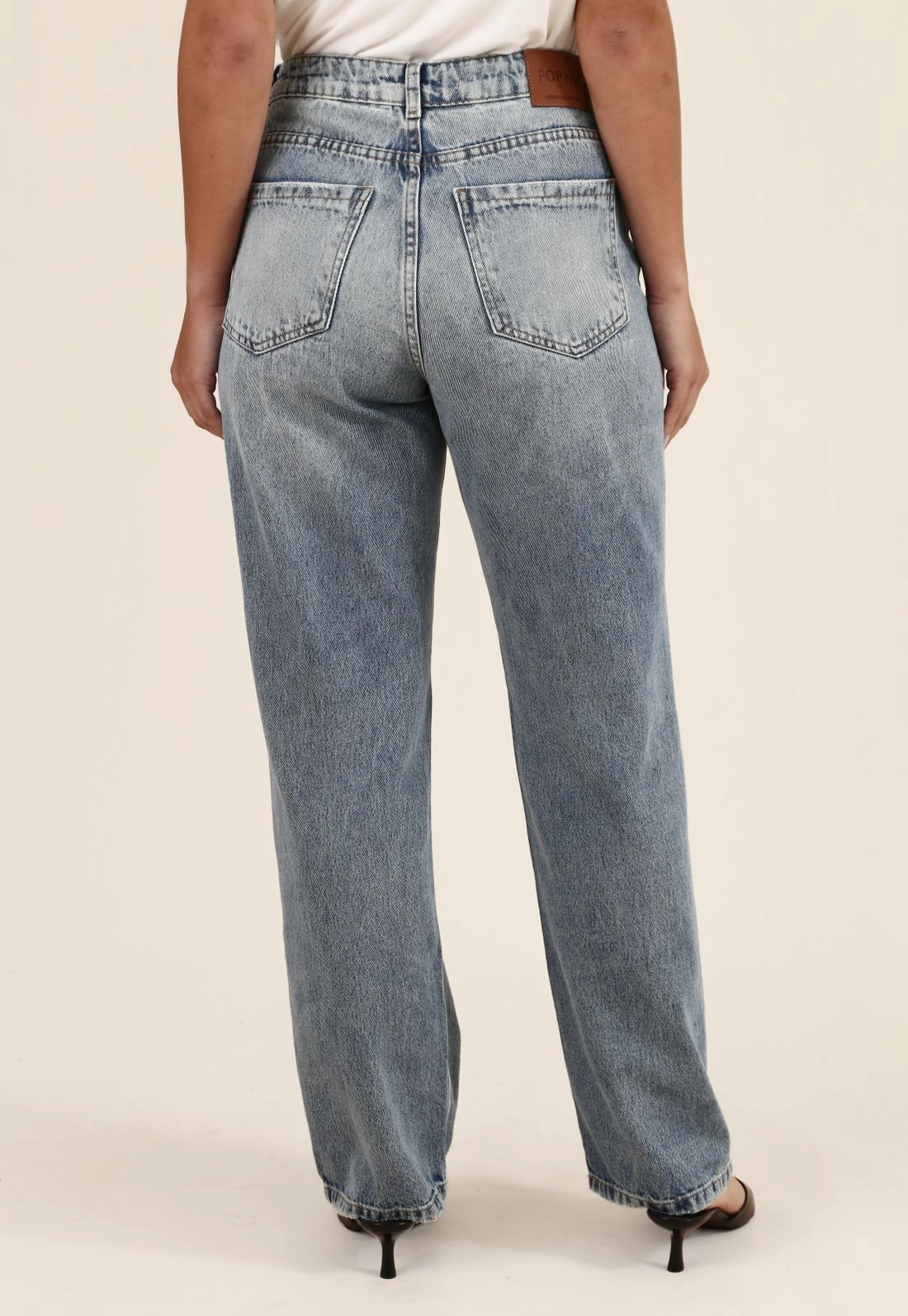 Calça Jeans Reta