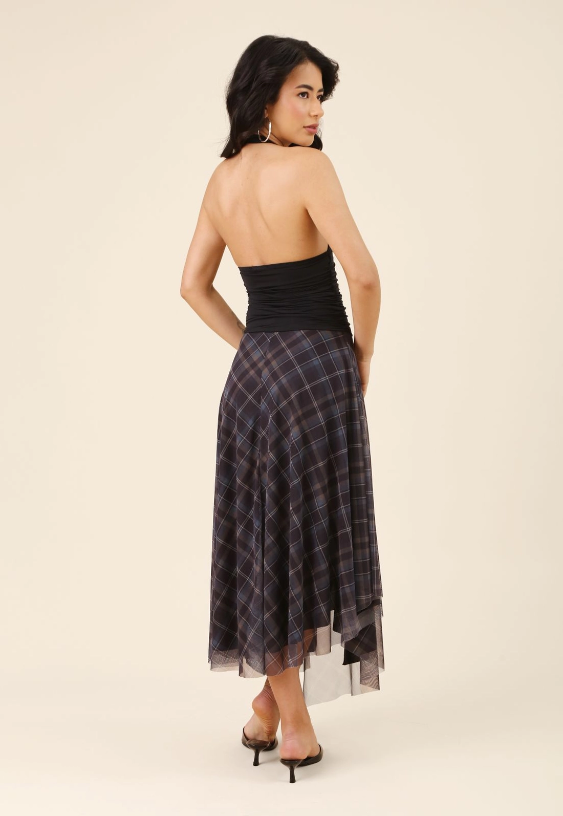 Blusa Frente Única Em Poliamida