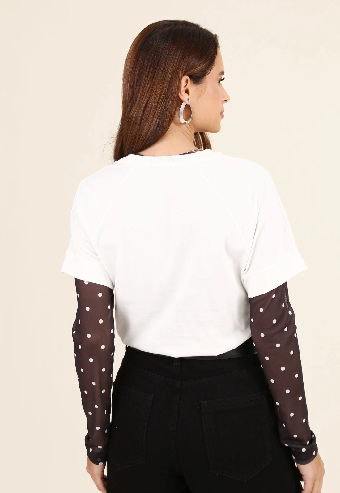 Blusa T-Shirt Manga Curta Ampla