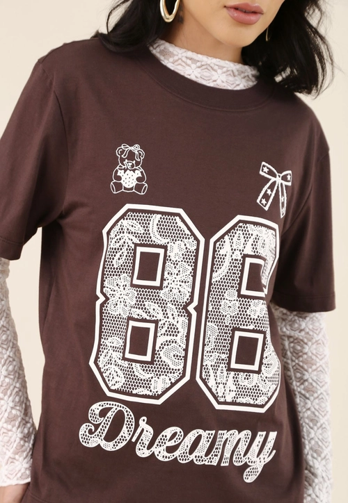 T-Shirt Manga Curta 86 Dreamy