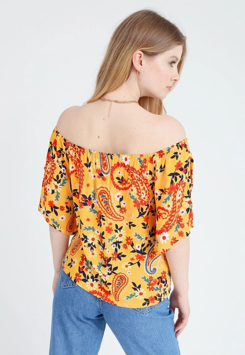 Blusa Ombro A Ombro Cashmere